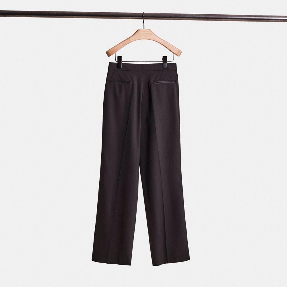 COACH RESTORED TUXEDO FLARE TROUSERS 