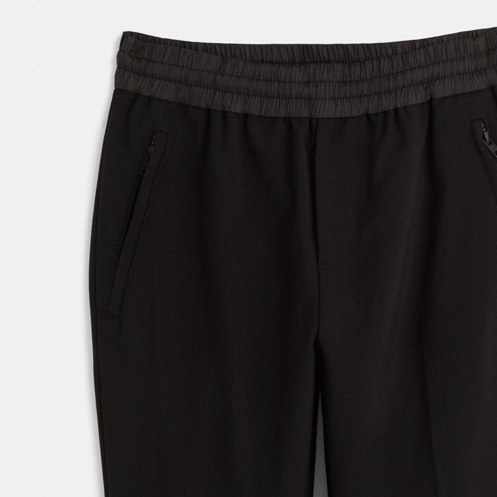 Coach Restored Pleated Pants In Black