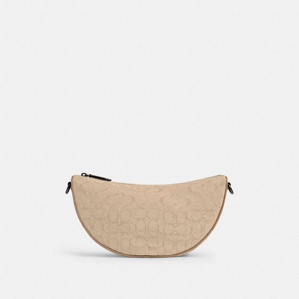Coach Hall Soft Sling Bag In Signature Jacquard