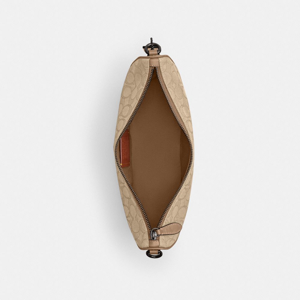 Coach Hall Soft Sling Bag In Signature Jacquard