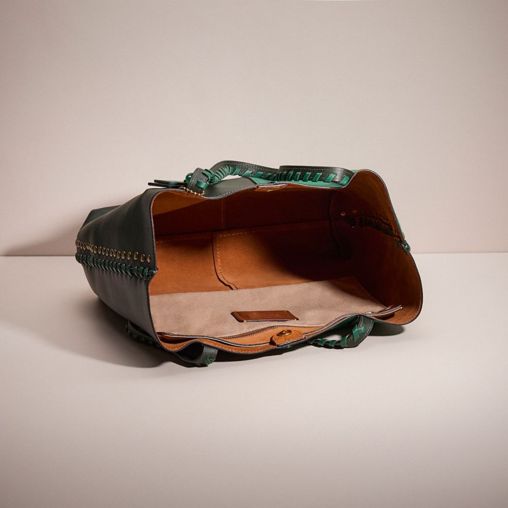 COACH®,Upcrafted North Tote In Colorblock,,Inside View,Top View