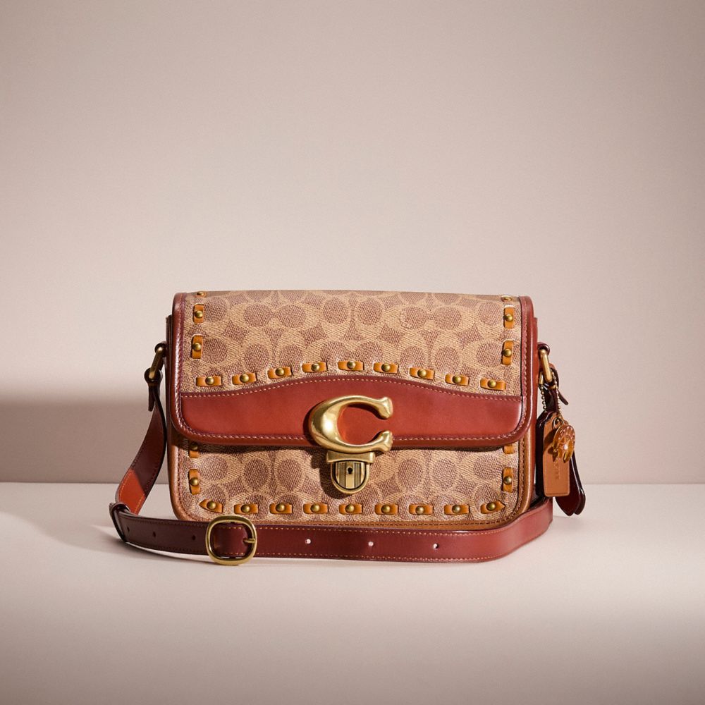 COACH® | Upcrafted Studio Shoulder Bag In Signature Canvas