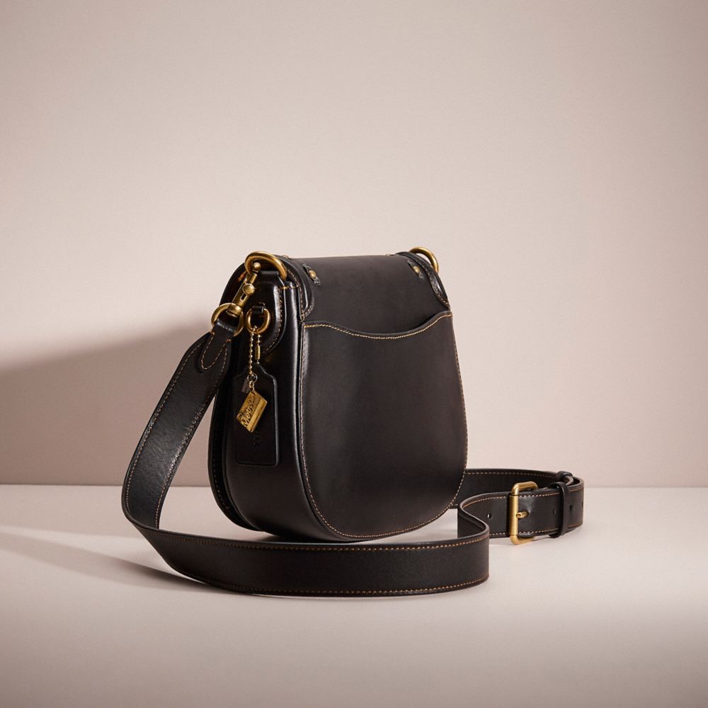 COACH®,Upcrafted Beat Saddle Bag,,Angle View