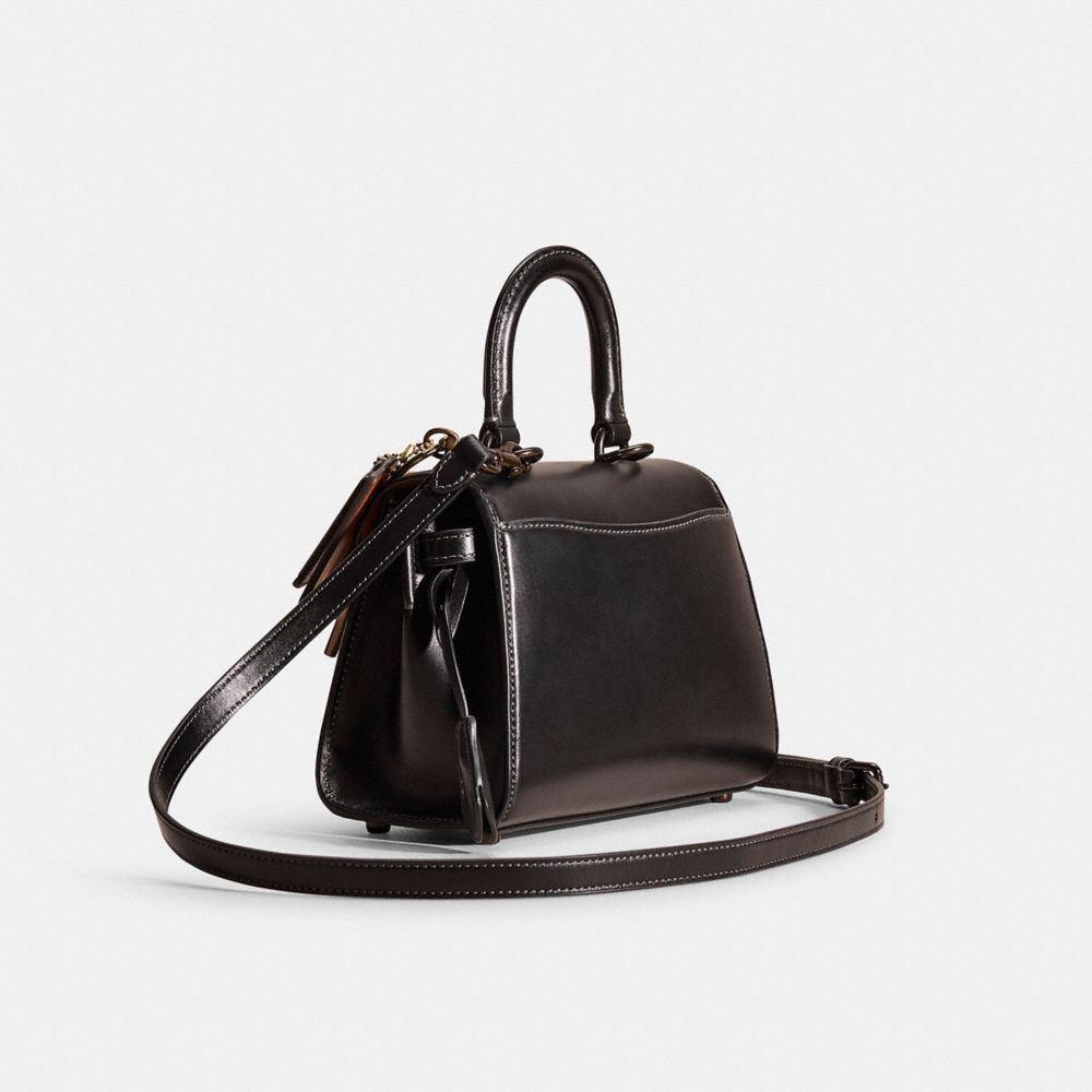 COACH®,Upcrafted Sammy Top Handle Bag 21,,Angle View