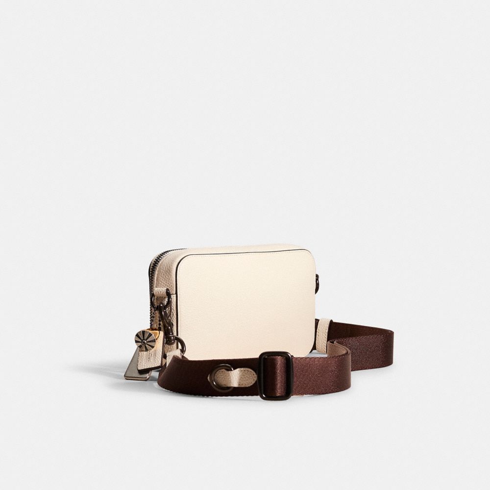 COACH®,Upcrafted Crossbody Pouch,,Angle View