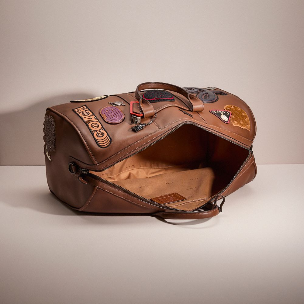 COACH®,Upcrafted Gotham Duffle Bag,,Inside View,Top View