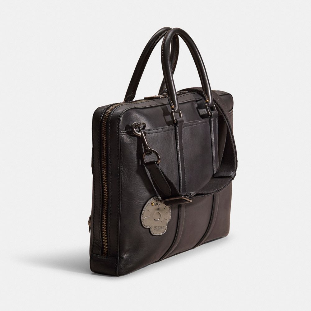 COACH®,Upcrafted Metropolitan Slim Brief,,Angle View