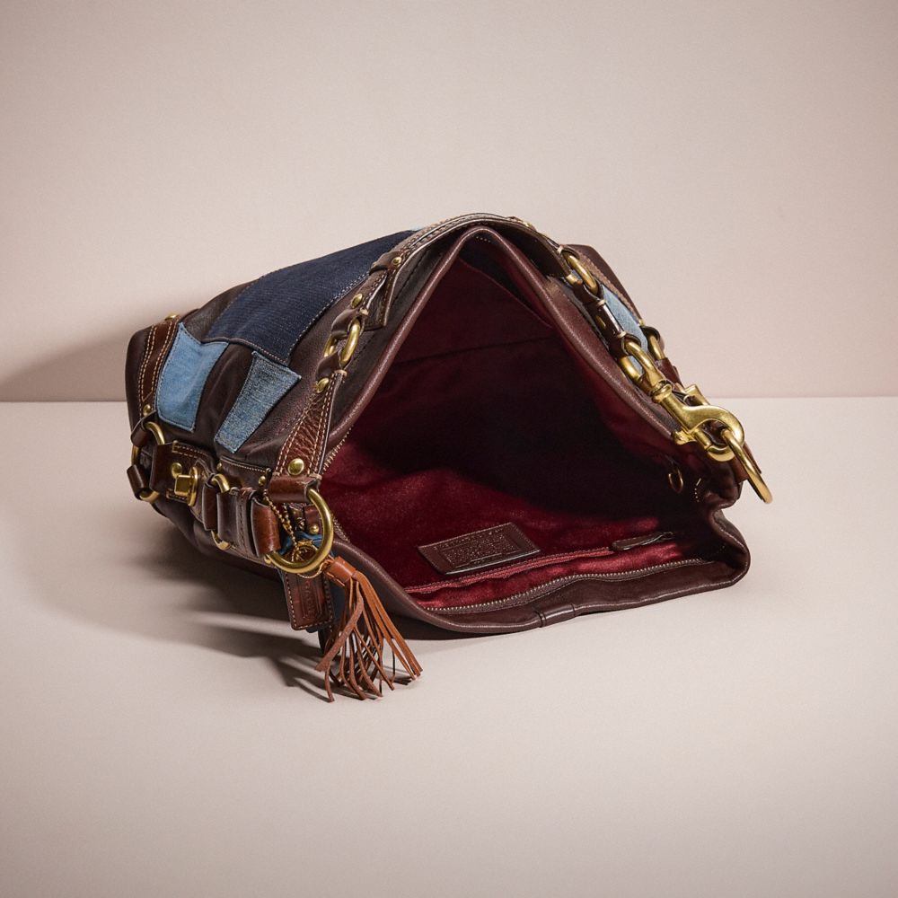 COACH®,Upcrafted Large Carly Bag,,Inside View,Top View