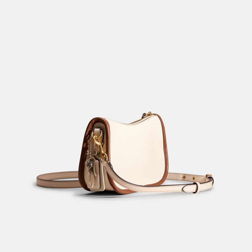 COACH®,Upcrafted Swinger Bag,Shoulder Bag,Piping,Patchwork,Set,Day Party,Multi Color,Angle View