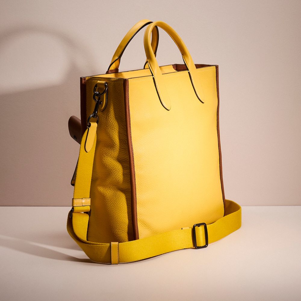 COACH®,Upcrafted Gotham Tall Tote Bag,,Angle View