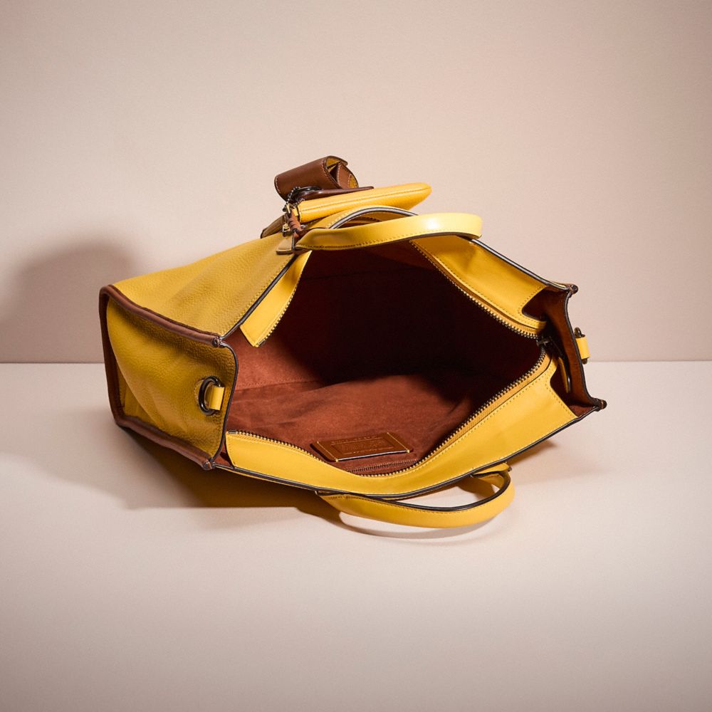 COACH®,Upcrafted Gotham Tall Tote Bag,,Inside View,Top View