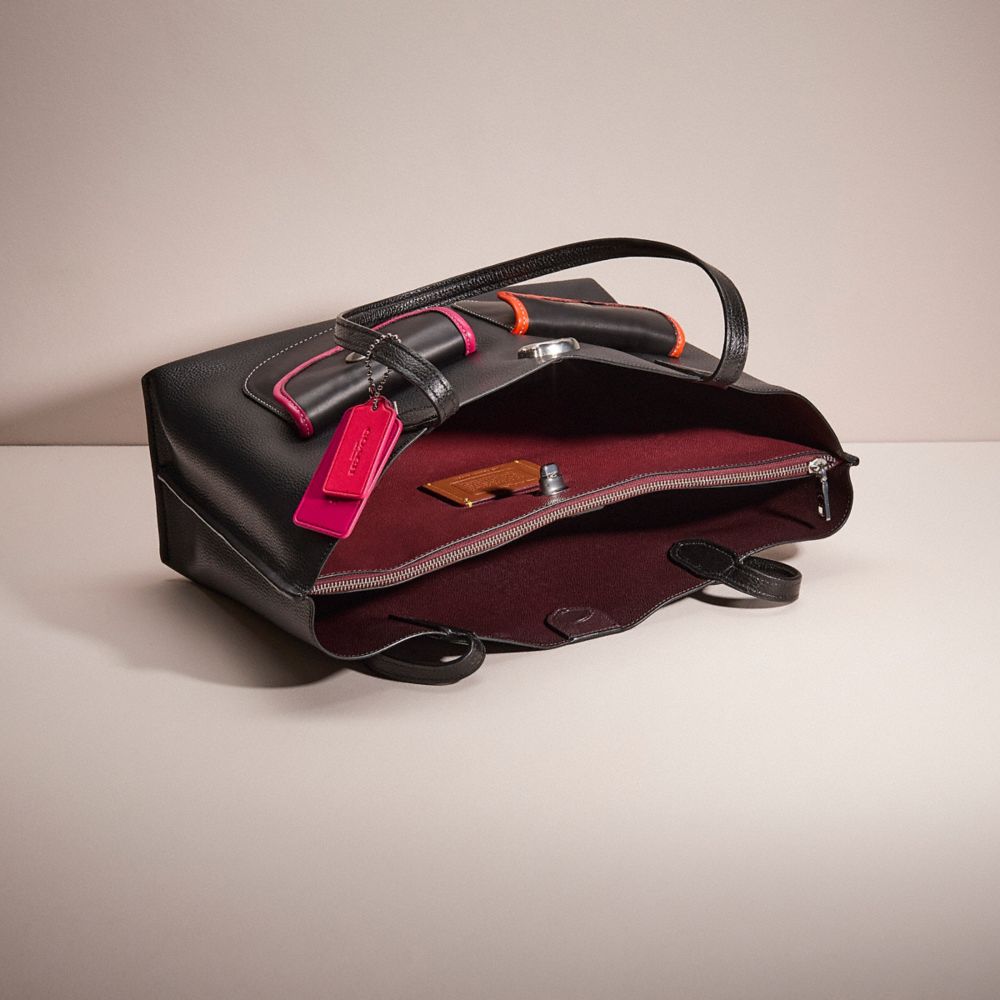 COACH®,Upcrafted Willow Tote Bag,,Inside View,Top View