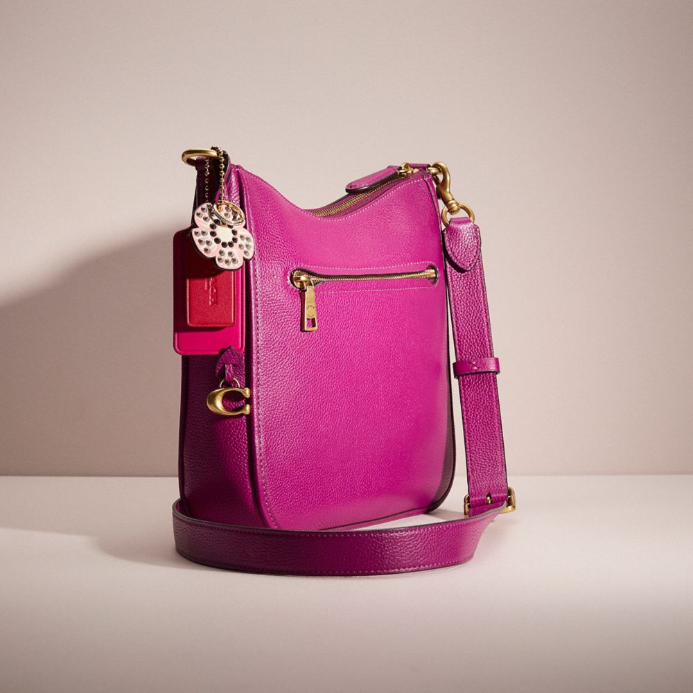 COACH®,Upcrafted Chaise Crossbody Bag,,Angle View