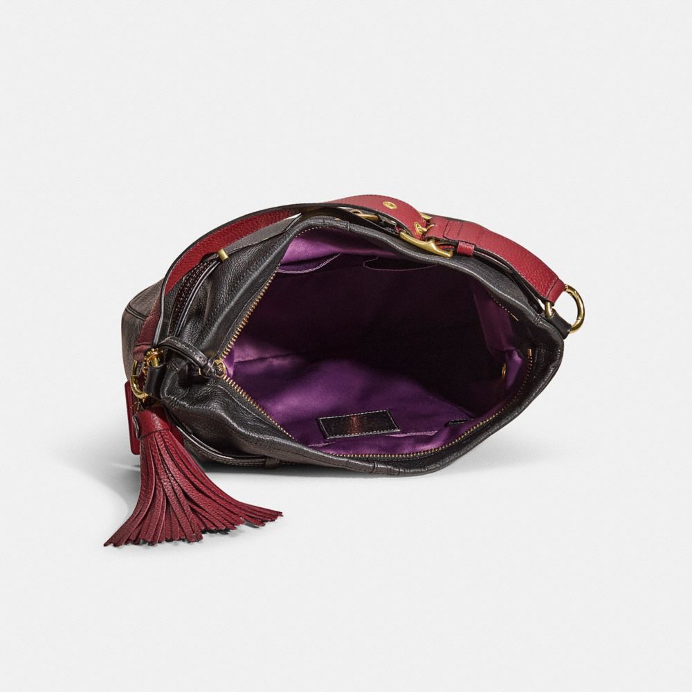 COACH®,Upcrafted Large Hamptons Hobo,,Inside View,Top View