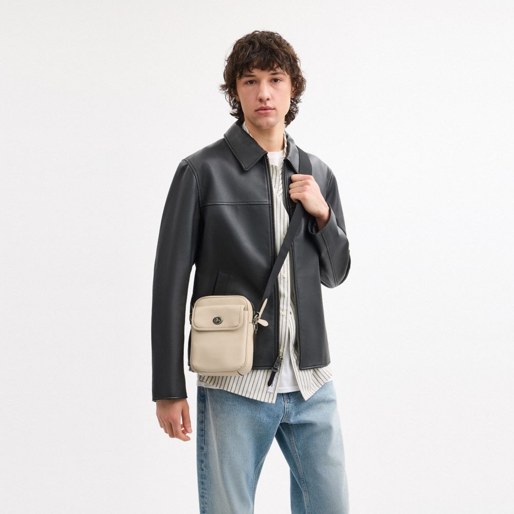 COACH®,Turnlock Crossbody Bag,,Detail View