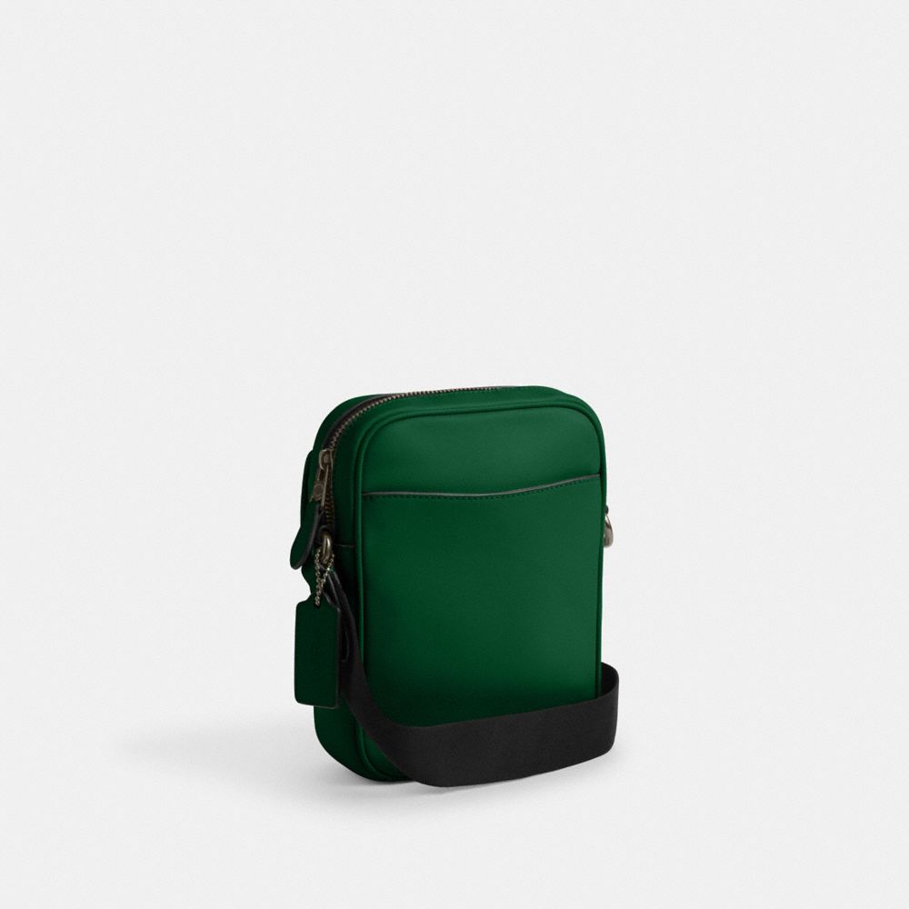 COACH®,Turnlock Crossbody Bag,,Angle View