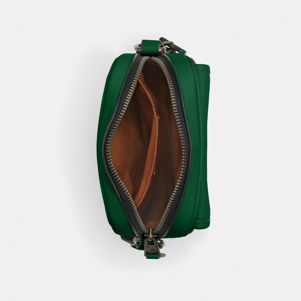 COACH®,Turnlock Crossbody Bag,,Inside View,Top View