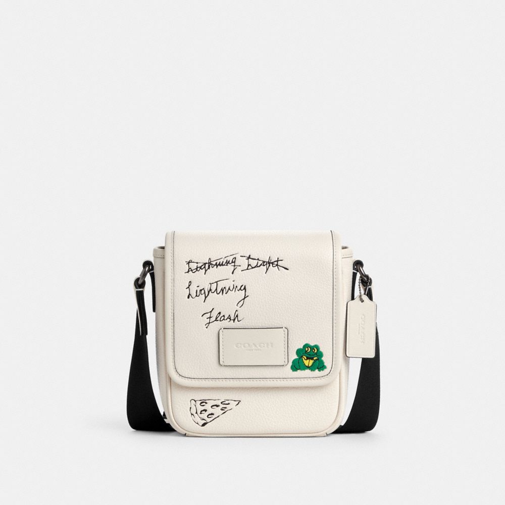 COACH®,Lucas Crossbody Bag With Sketch Print,,Front View