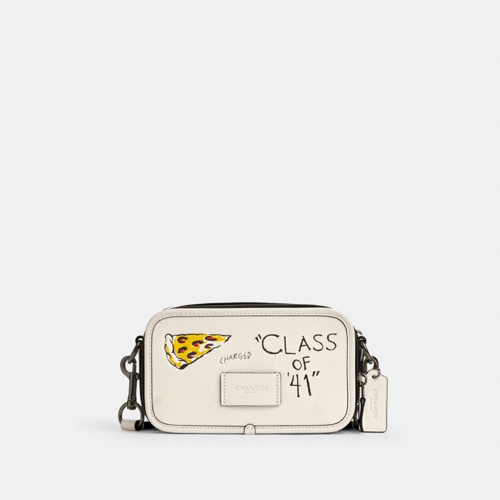 COACH®,Wyatt Crossbody Bag With Sketch Print,,Front View