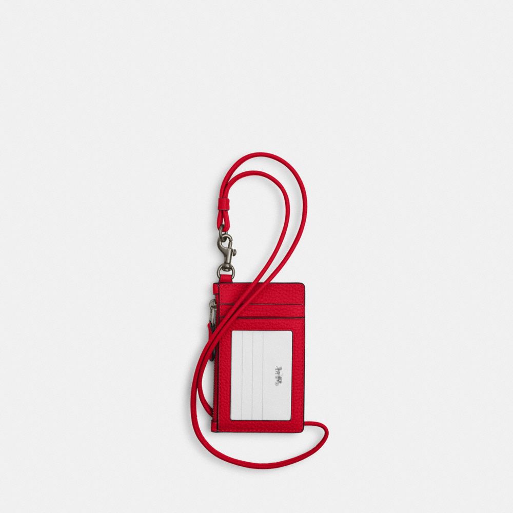 COACH®,Cuir galet,Bronze,Back View