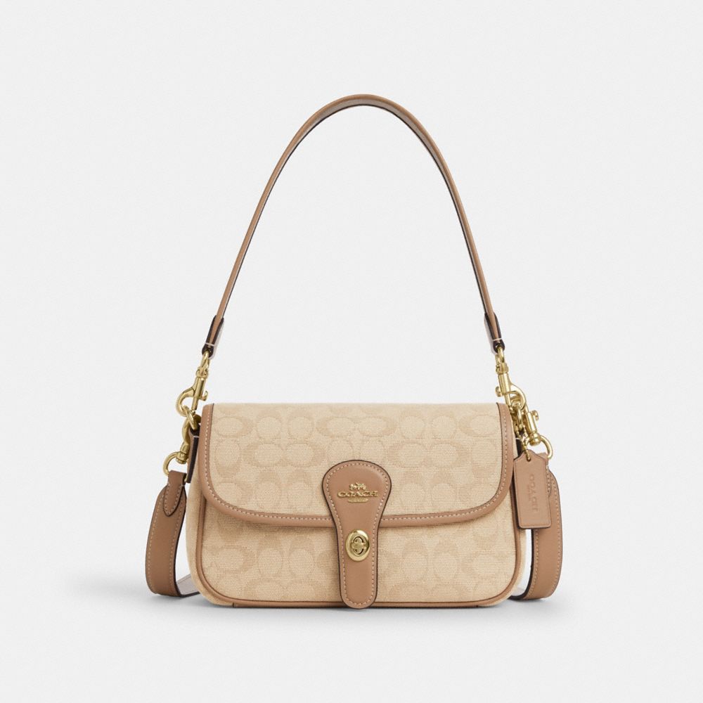 COACH®,B4/Naturel Foncé Multi,Front View