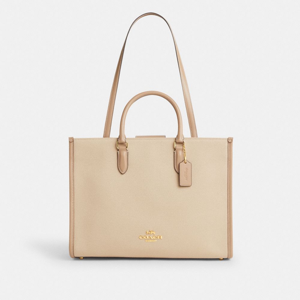 COACH®,B4/Naturel Foncé Multi,Front View