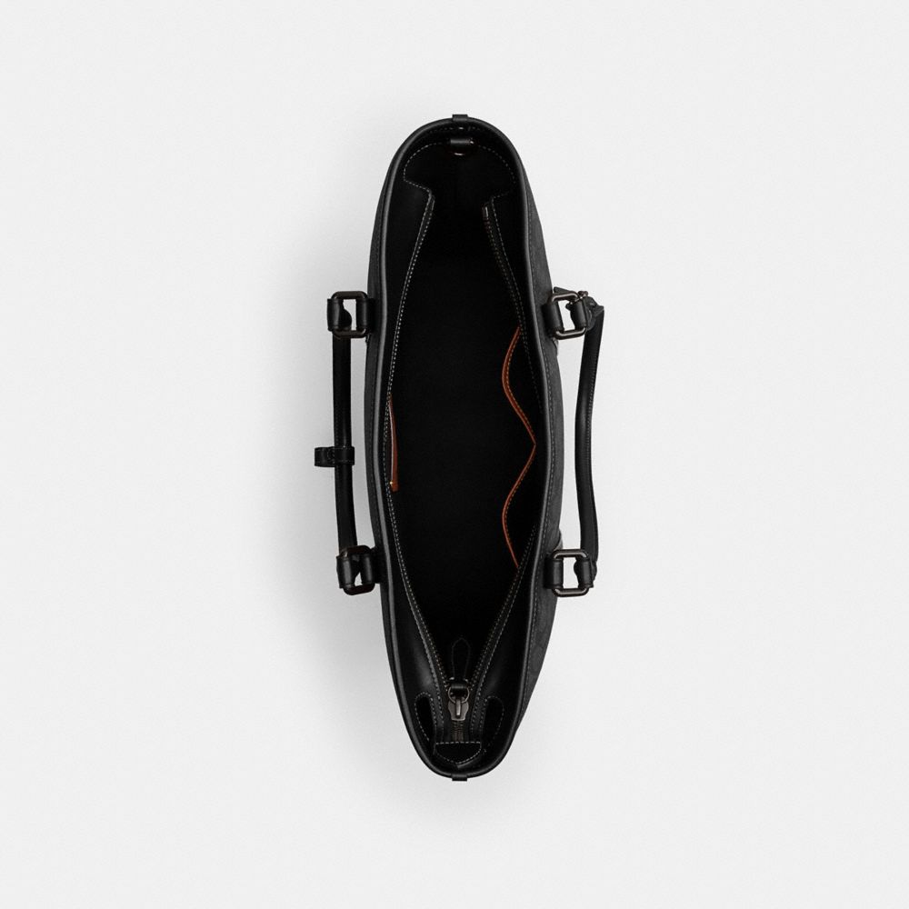 COACH®,メトロポリタン トート 32・シグネチャー ジャカード,トートバッグ＆ボストンバッグ,ﾁｬｺｰﾙ