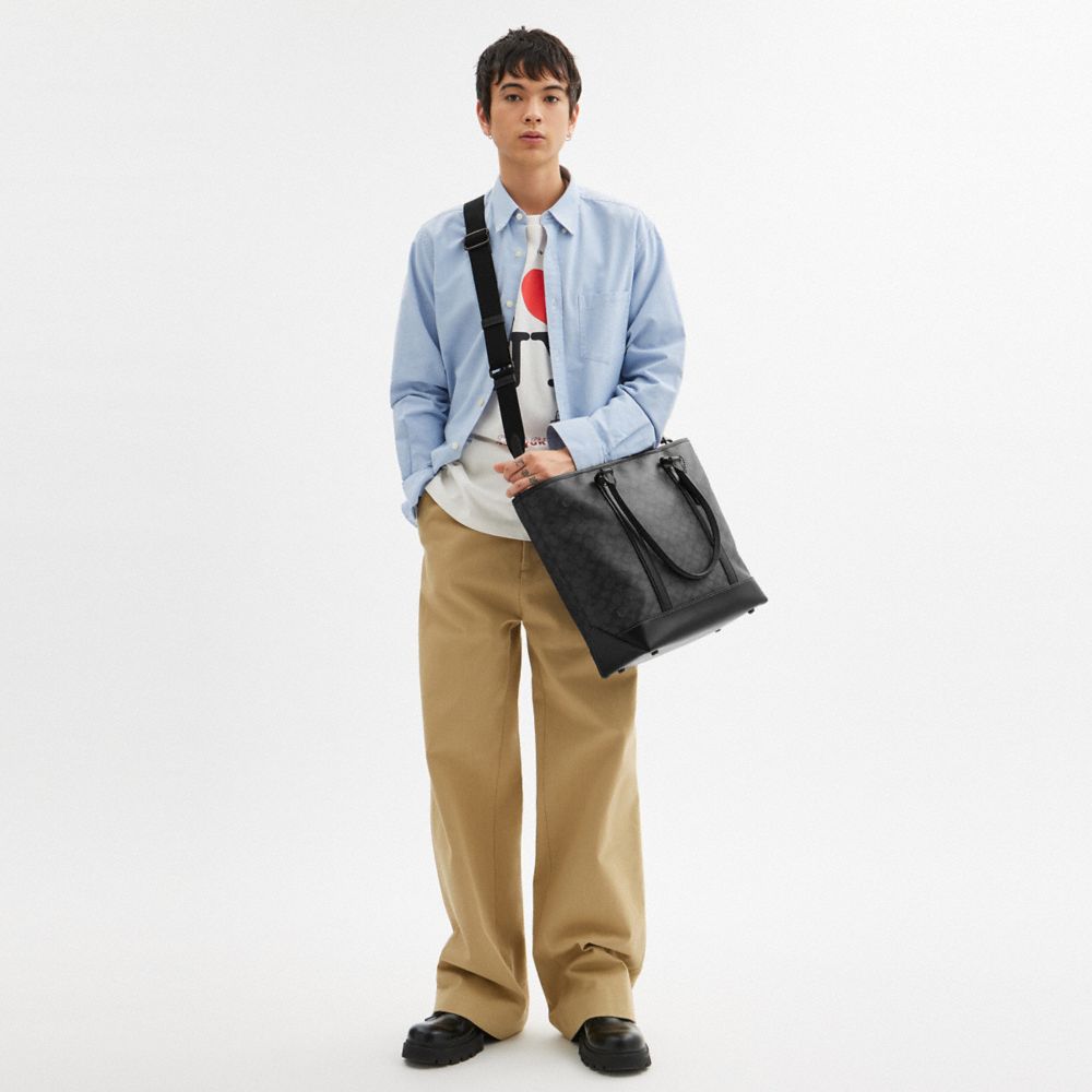 メトロポリタン トート 32・シグネチャー ジャカード 4