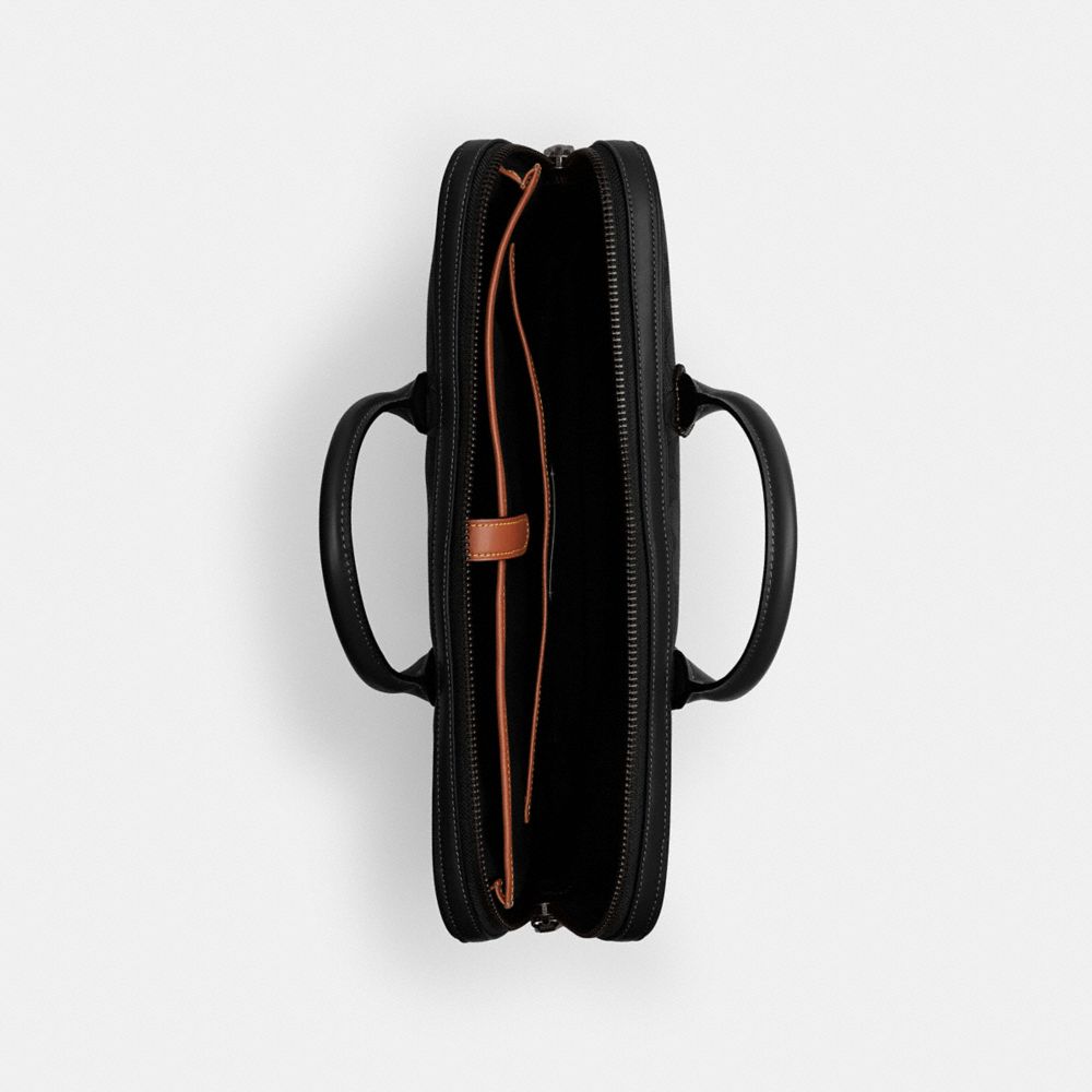 COACH THEO WORK BAG IN SIGNATURE JACQUARD 