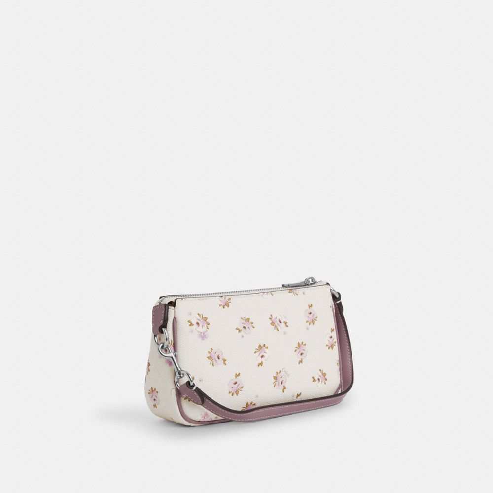 COACH®,Nolita 19 With Floral Print,,Angle View