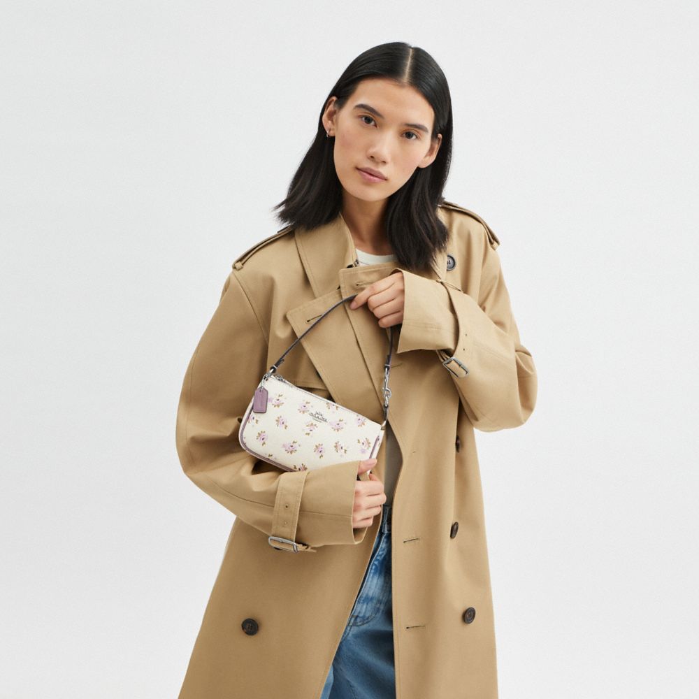 COACH®,Nolita 19 With Floral Print,,Detail View