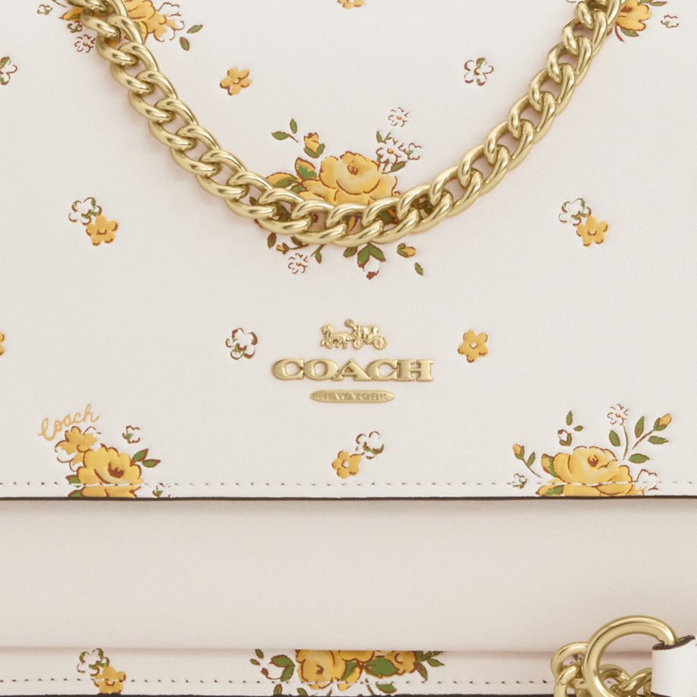 COACH®,クレア クロスボディ バッグ・スプリング ブロッサム プリント,斜め掛け&ボディバッグ,ﾁｮｰｸ ﾏﾙﾁ