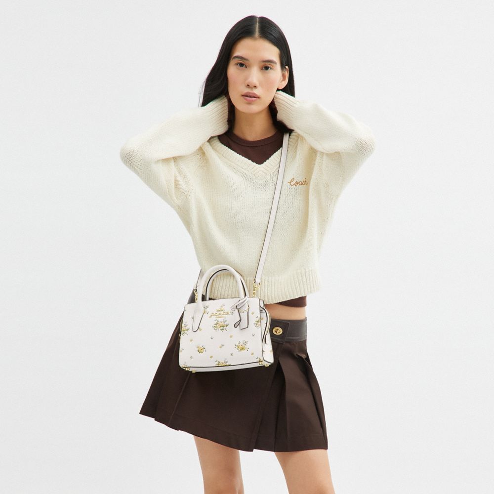 COACH®,Andrea Carryall Bag With Floral Print,