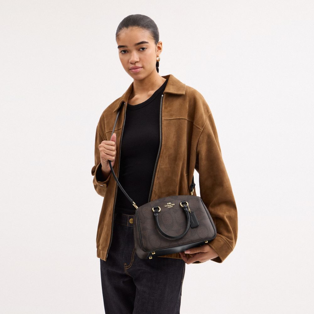 COACH®,Savannah Small Carryall Bag In Signature Canvas,