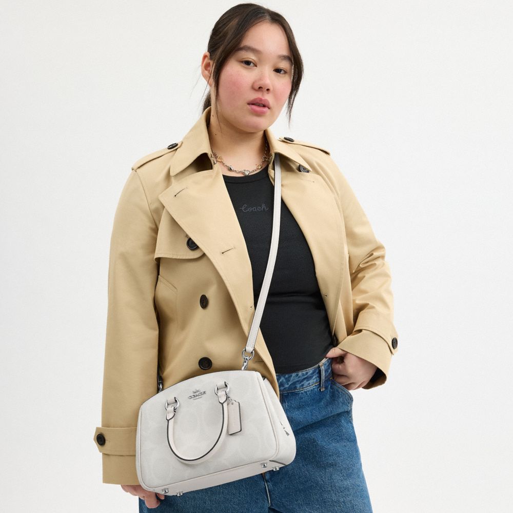 COACH®,Savannah Small Carryall Bag In Signature Canvas,