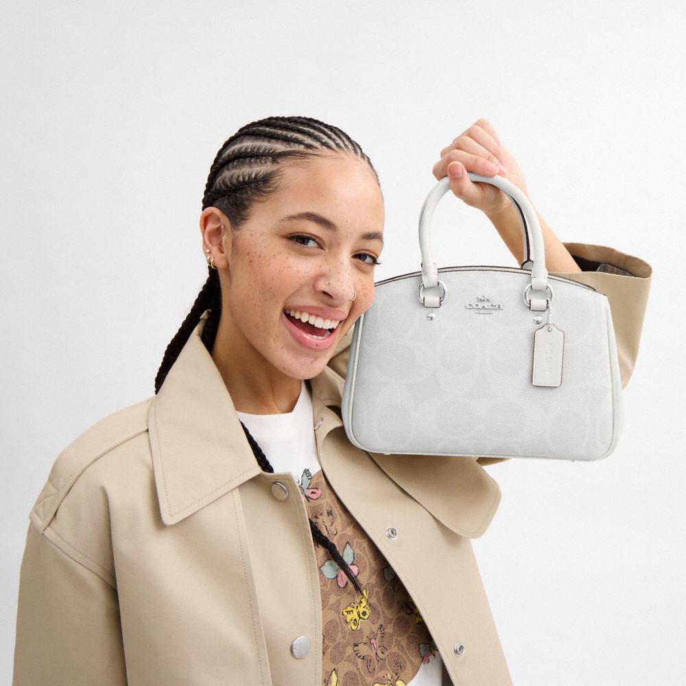 COACH®,Savannah Small Carryall Bag In Signature Canvas,