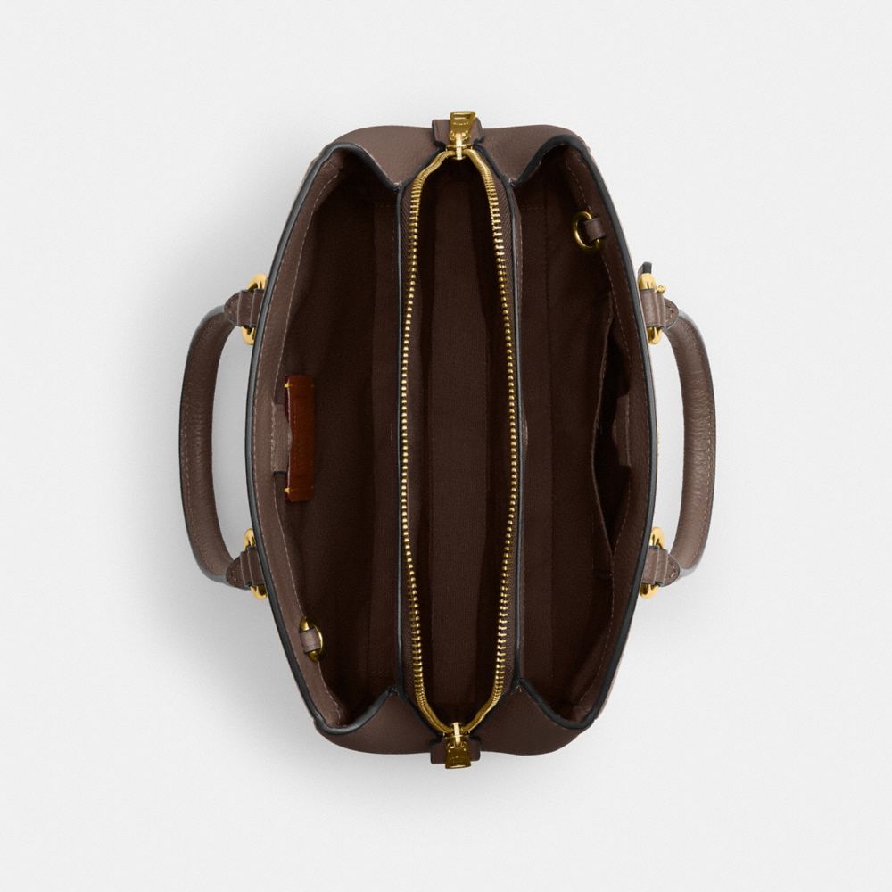 COACH®,Savannah Small Carryall Bag,,Inside View,Top View