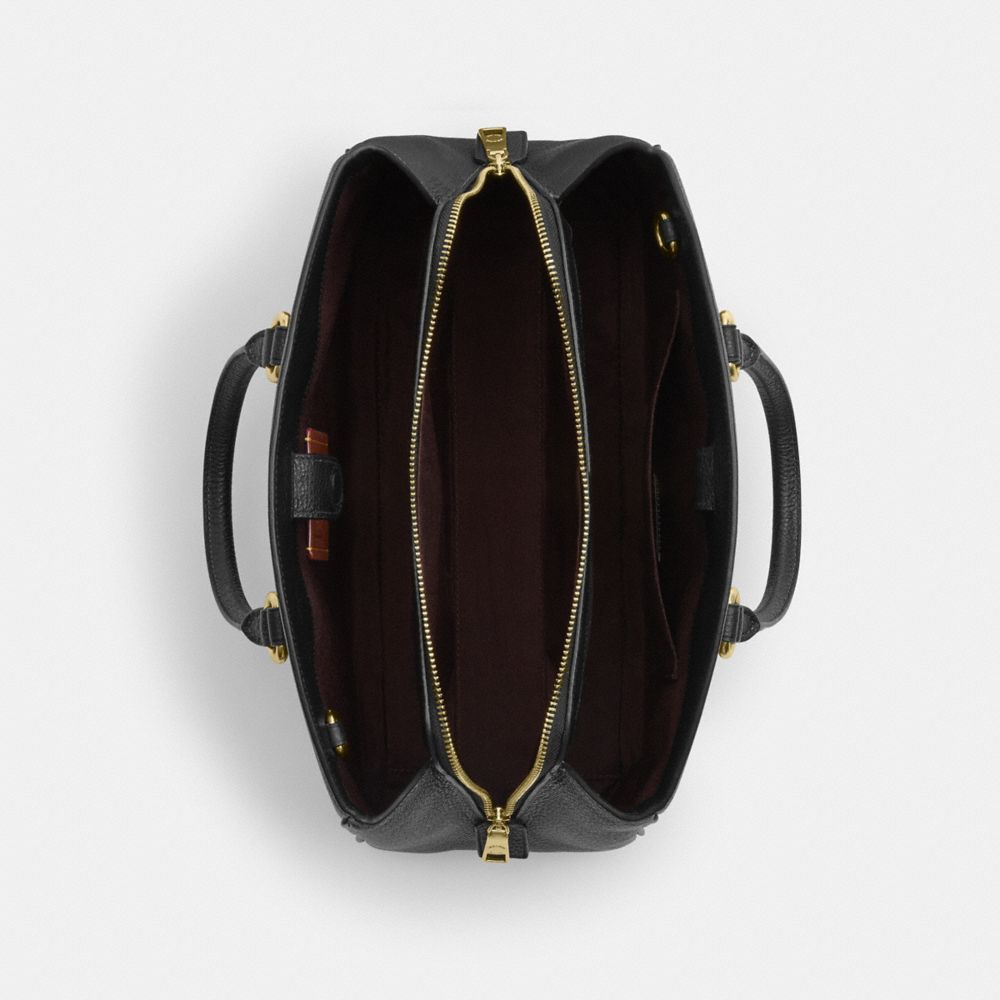 COACH®,Savannah Carryall Bag,,Inside View,Top View