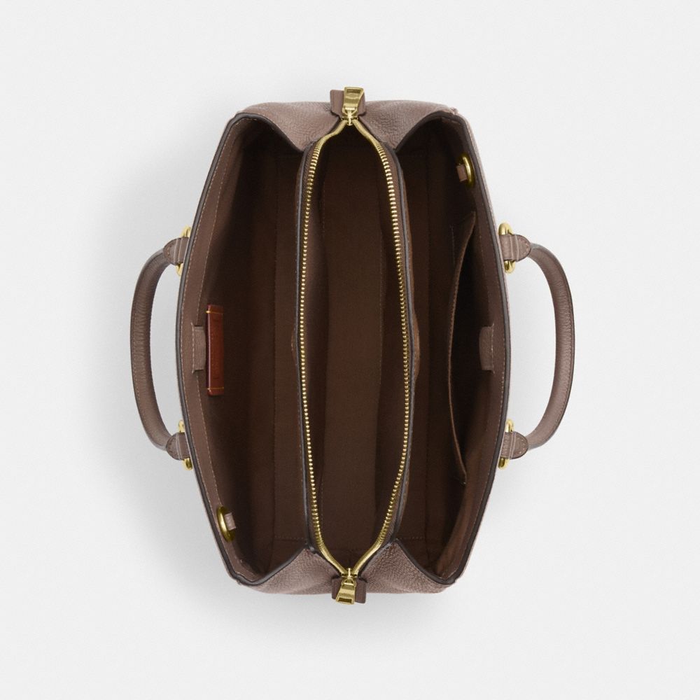 COACH®,Savannah Carryall Bag,,Inside View,Top View