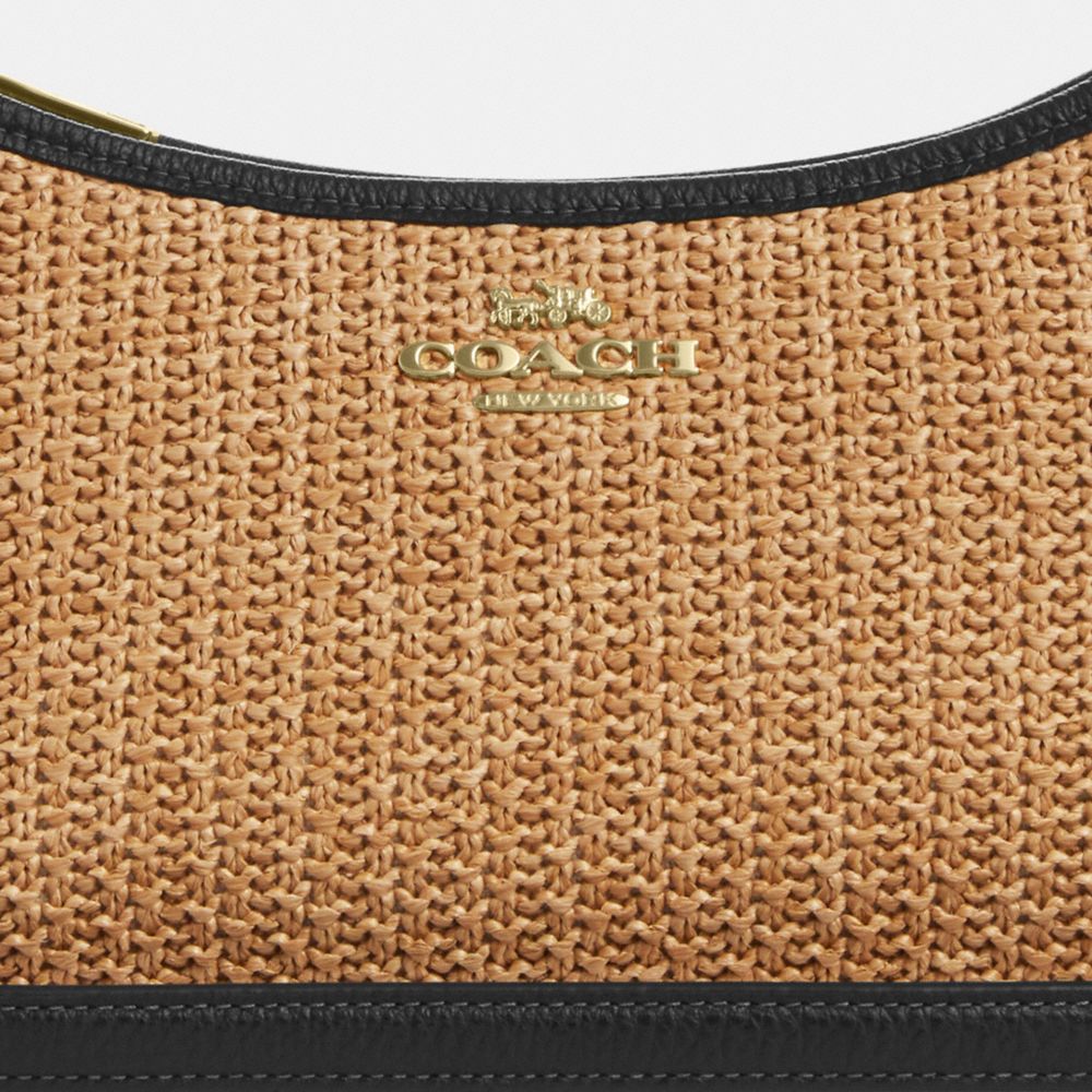 COACH®,TERI SHOULDER BAG,Im/Toast/Noir
