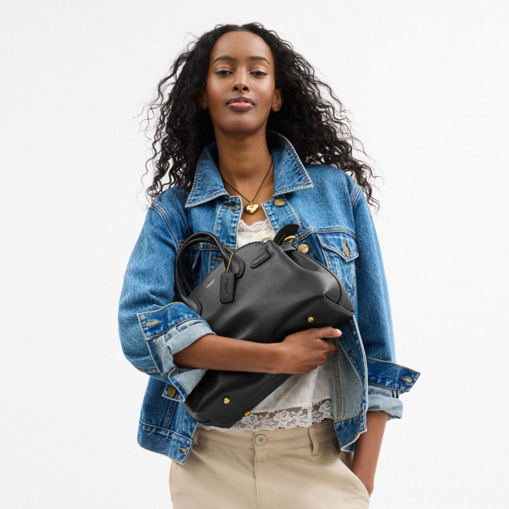 Женские сумки Coach Soft Empire Carryall 28 — фото 8