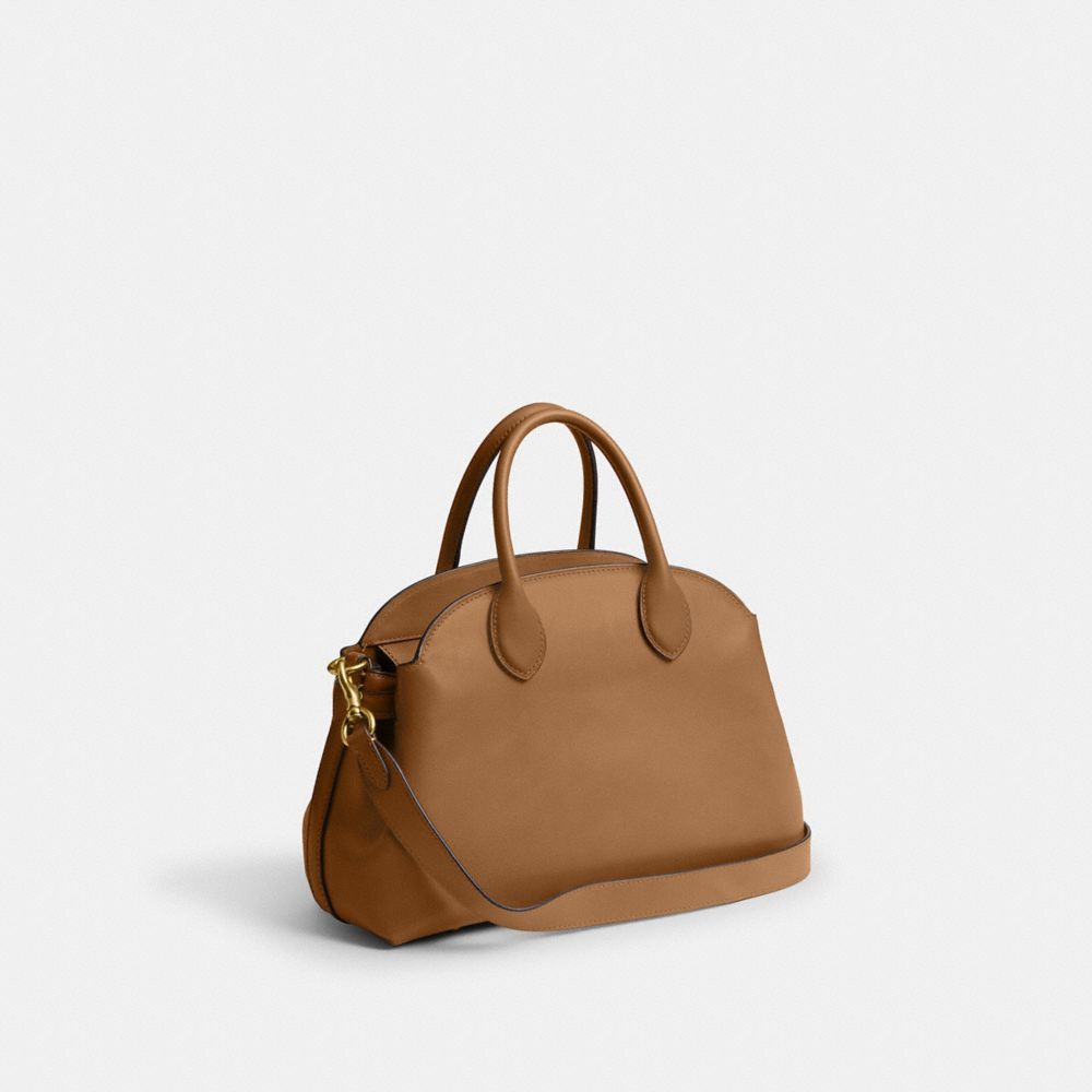 Coach Soft Empire Carryall Bag 28 In Brass/honey Brown