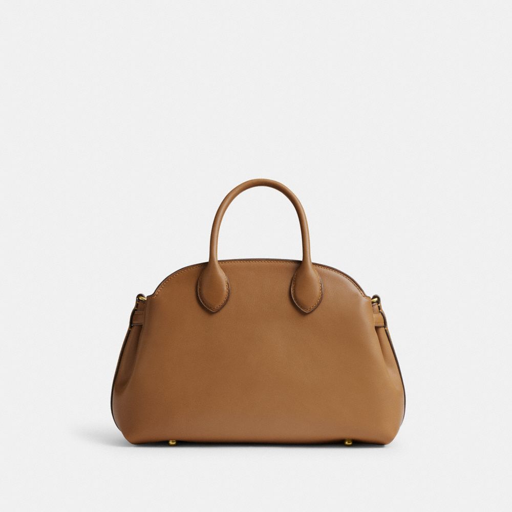Coach Soft Empire Carryall Bag 28 In Brass/honey Brown