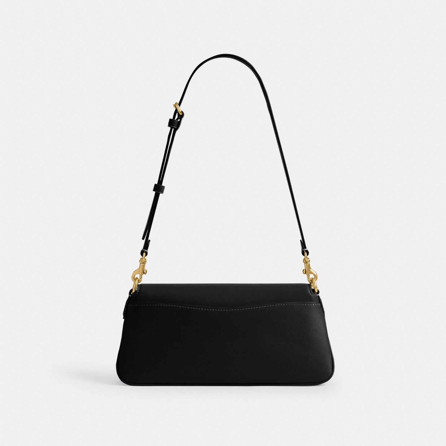 Женская сумка Coach Jet Shoulder, цвет: Латунный / Чёрный — фото 3