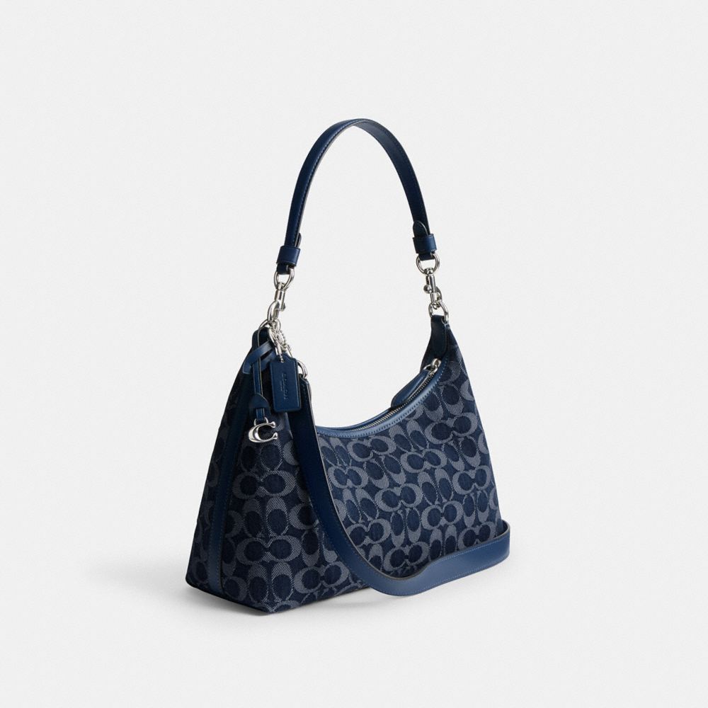 Coach In Silver/deep Blue Multi