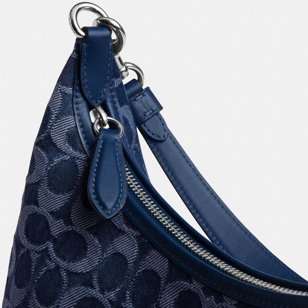 Coach In Silver/deep Blue Multi