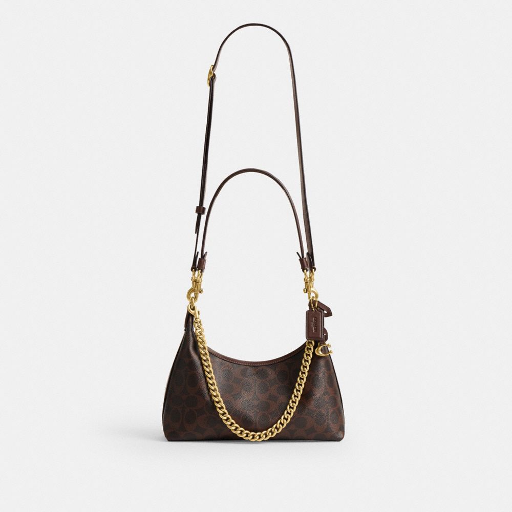 Женские сумки Coach Juliet Shoulder Bag 25 In Signature Canvas — фото 6