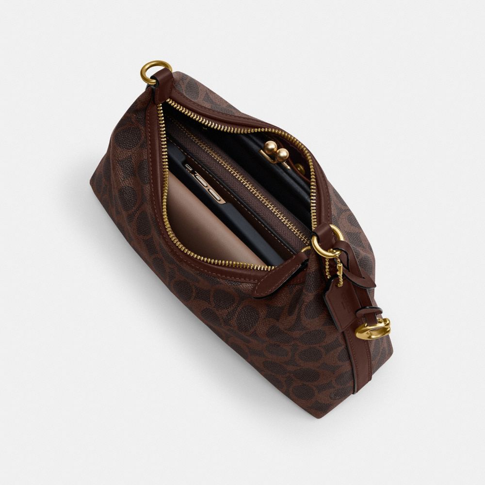 Женские сумки Coach Juliet Shoulder Bag 25 In Signature Canvas — фото 3