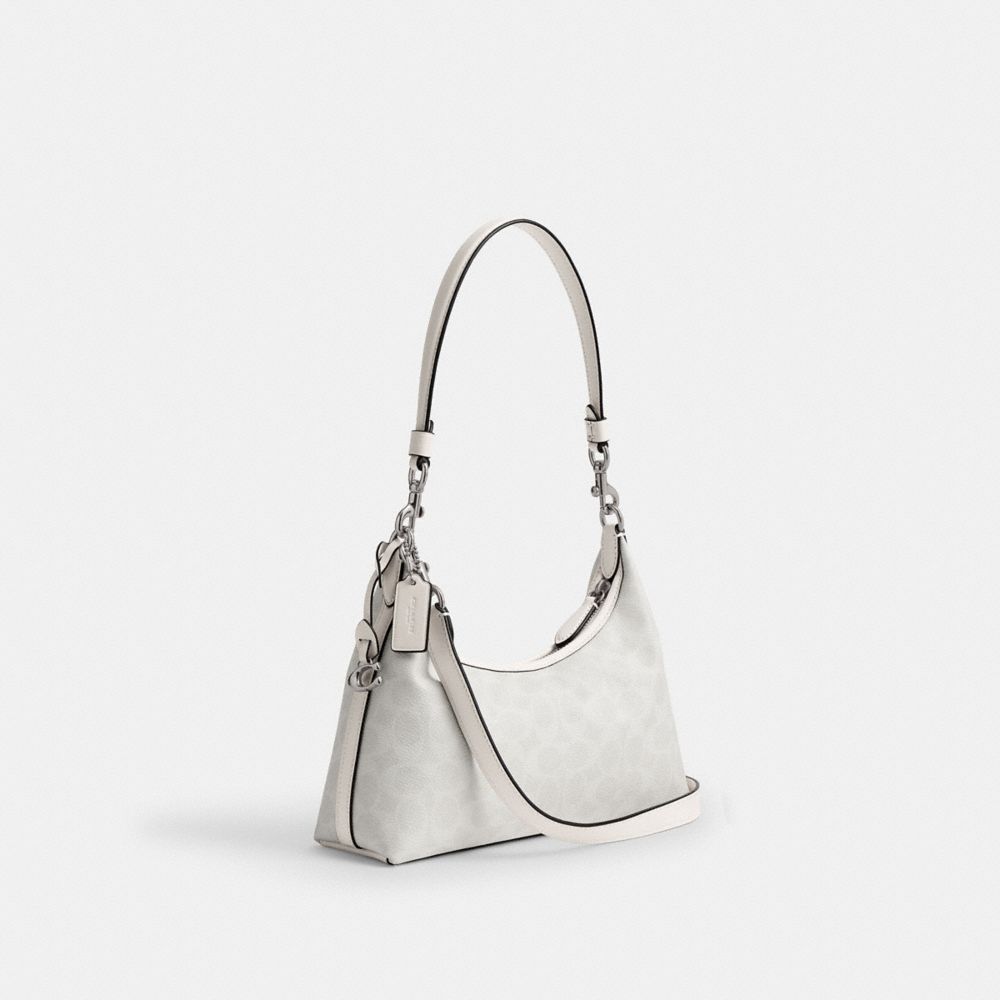 COACH®,Juliet Shoulder Bag 25 In Signature Canvas,,Angle View