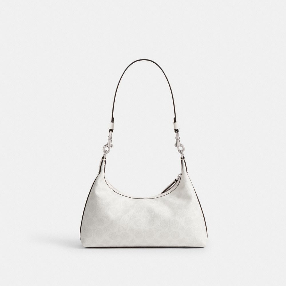 COACH®,Juliet Shoulder Bag 25 In Signature Canvas,,Back View